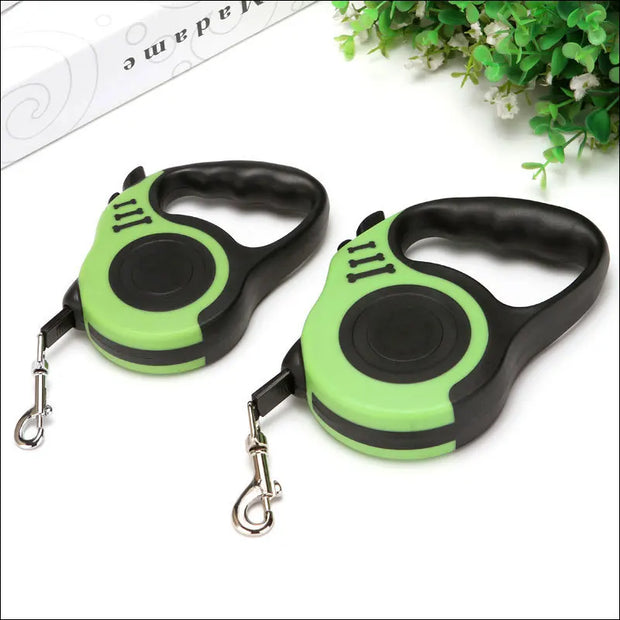 Automatic Flexible Retractable Nylon Dog Leash - Kenny Pet