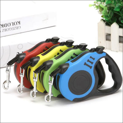 Automatic Flexible Retractable Nylon Dog Leash - Kenny Pet