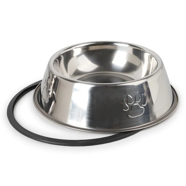 Stainless Steel Pet Dog Food Feeder Bowl - Kenny Pet