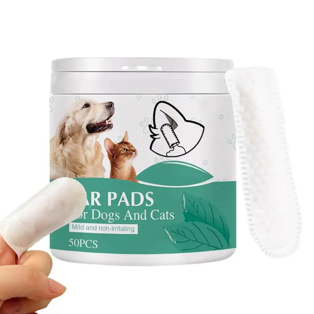 Pet Finger Ear Cleaning Wipes - Kenny Pet