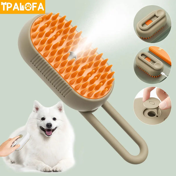 Electric Spray Dog Brush - Kenny Pet