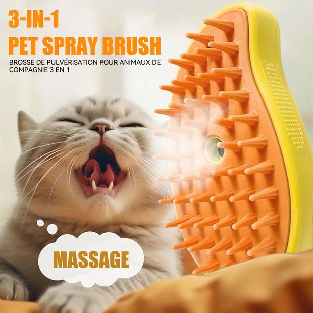 3-in-1 Pet Grooming Brush - Kenny Pet