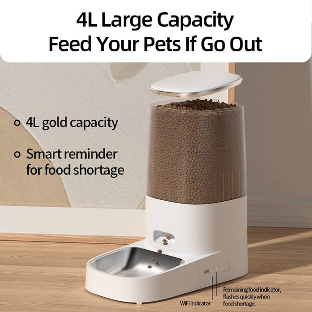 Automatic Cat Feeder Food Dispenser - Kenny Pet