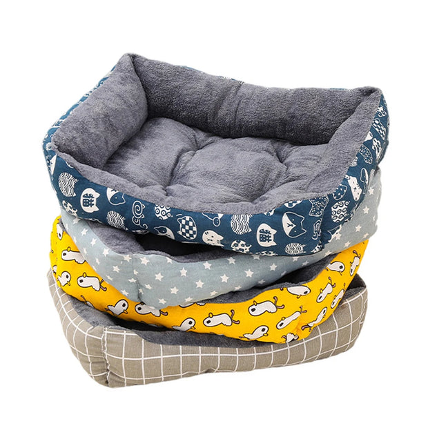 Square Neck Guard Pet Bed - Kenny Pet