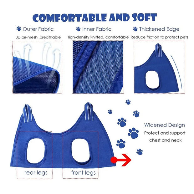 Dog Grooming Hammock Bath Bag - Kenny Pet