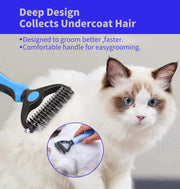 Pet Deshedding Hair Remover  Brush - Kenny Pet